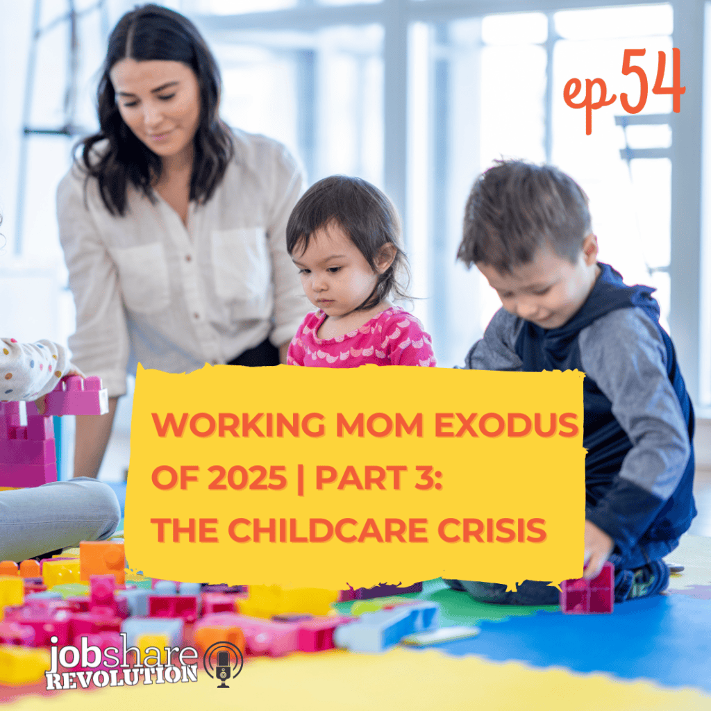 mother with two children to illustrateWorking Mom Exodus 2025 | Part 3: The Childcare Crisis